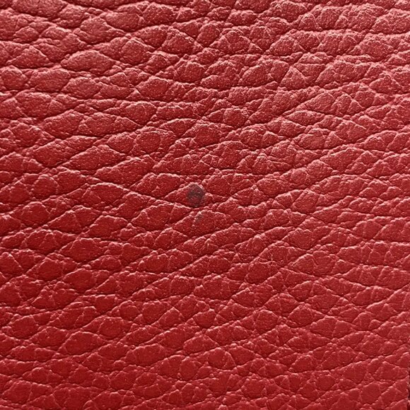 GUCCI Interlocking Wallet On Chain Red Leather Shoulder Bag 470-020725 - Picture 10 of 12